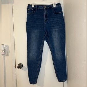 High rise skinny jeans by Shein